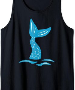 Whale Orca Tail In Waves Design Amazing Orca Tank Top