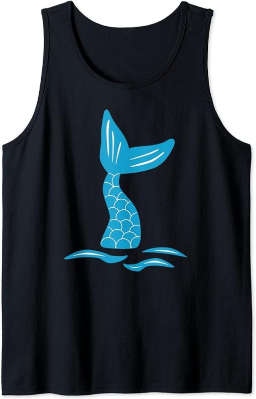 Whale Orca Tail In Waves Design Amazing Orca Tank Top