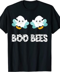 Boo Bees T-Shirt Matching Couples Halloween Costume Gift Tee T-Shirt