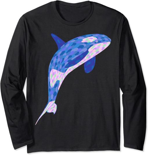 Killer Whale Lover Gifts Womens Orca Killer whales Mens Long Sleeve T-Shirt