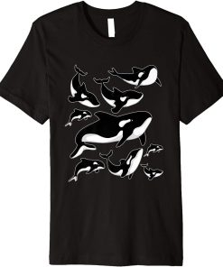 Ocean Animal Lover Aquarist Gift Aquarium Killer Whale Orca Premium T-Shirt